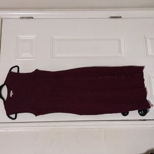 Eva Mendes Women's Midi Tunic Sweater Dress